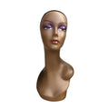 Female Mannequin Head with Shoulders 48cm – Wig & Display