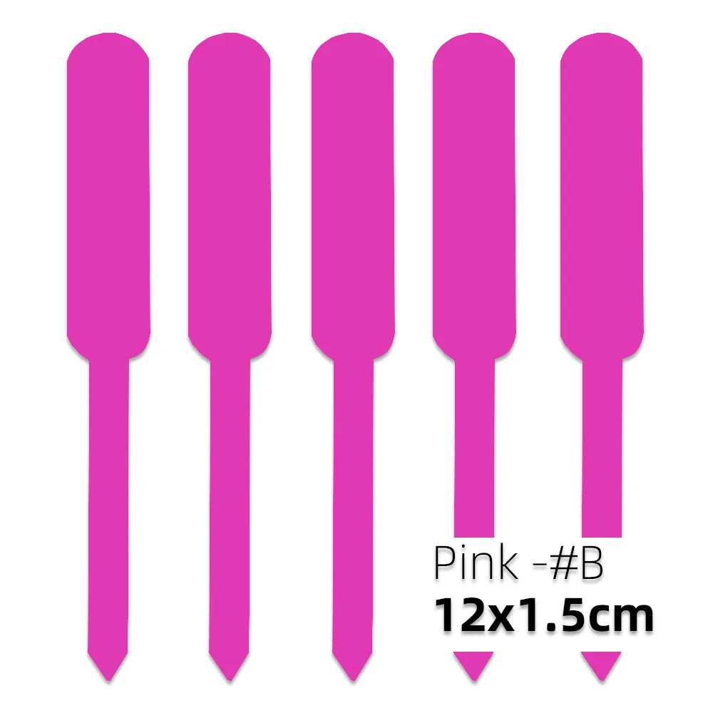 Waterproof PVC Plant Tags – Colorful Nursery Markers & Labels