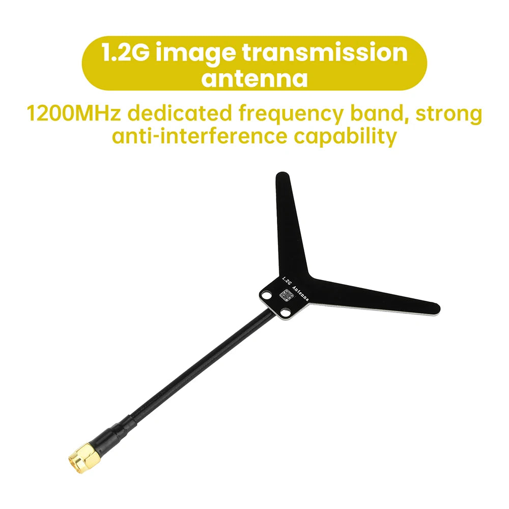 1.2GHz Y-Type FPV Drone Video Antenna – SMA Female, 2dBi