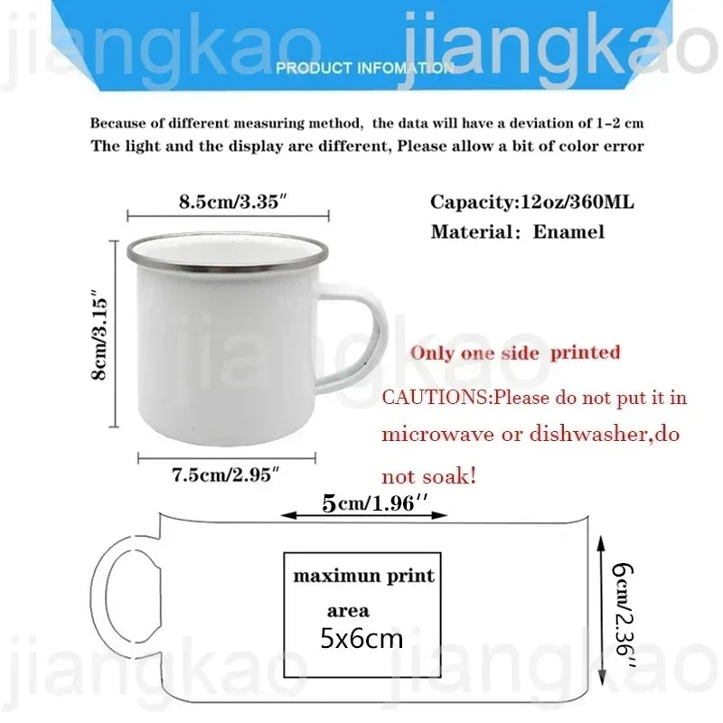 Tía Spanish Floral Enamel Mug – Aunt Birthday Gift