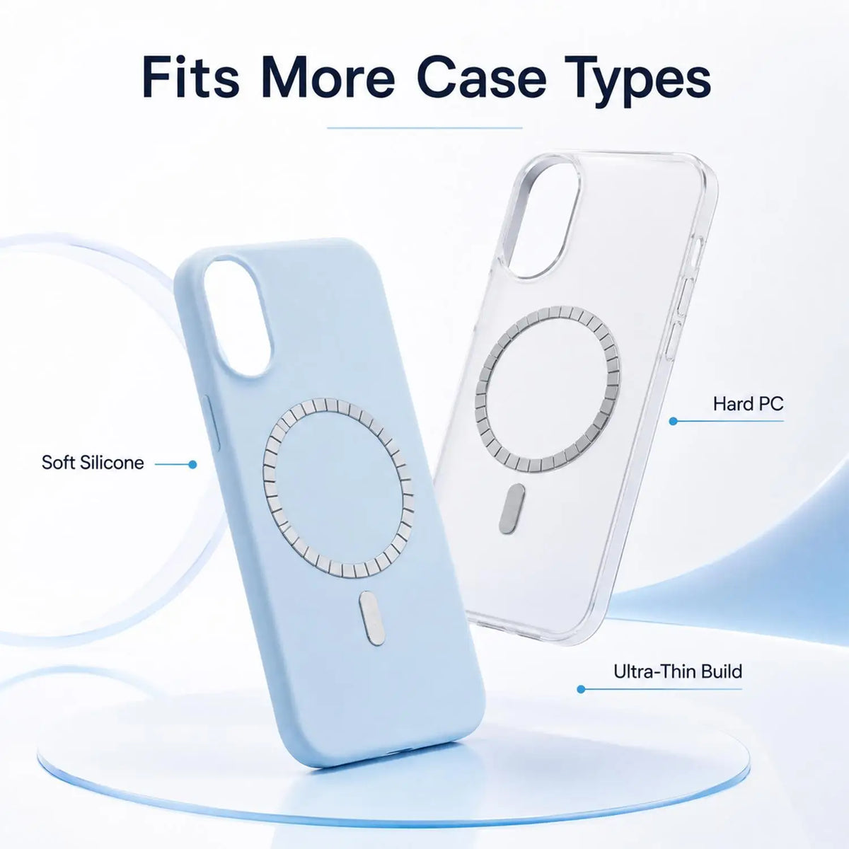 MagSafe Magnetic Ring Sticker for Phone Cases – NdFeB