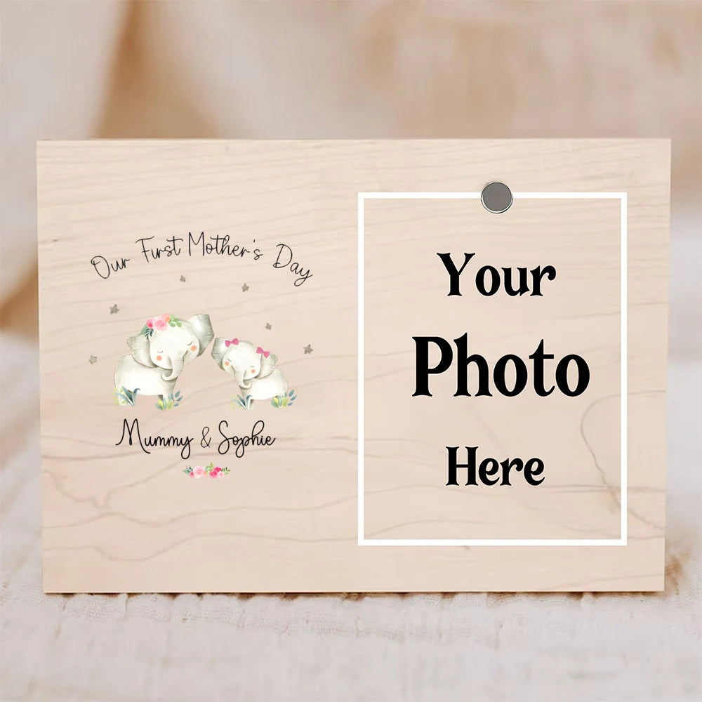 Personalised First Mother's Day Photo Frame | Custom Gift