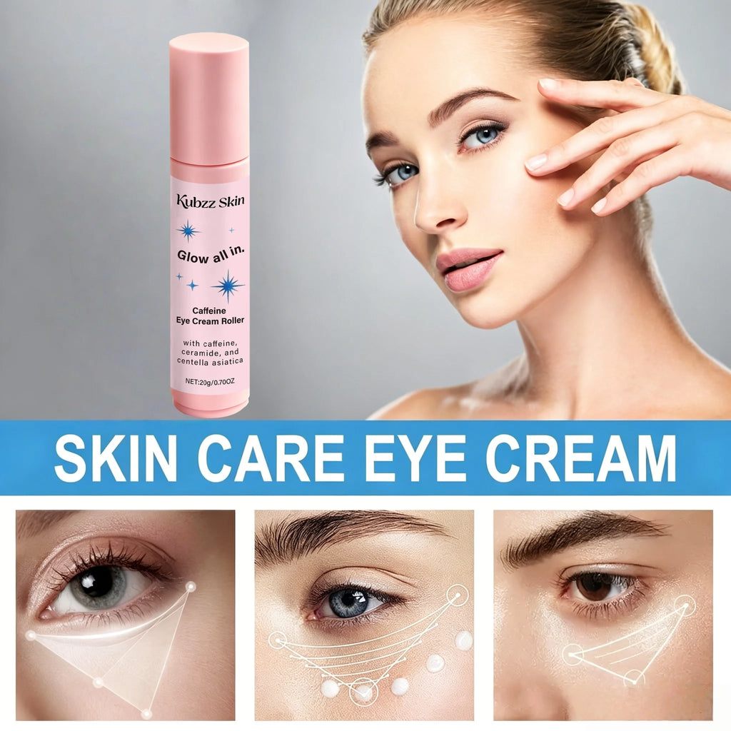 Caffeine Eye Cream – Centella Asiatica, Ceramide & Vitamin E