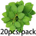20-Pack Artificial Rose Leaves 12cm – DIY Floral & Home Decor