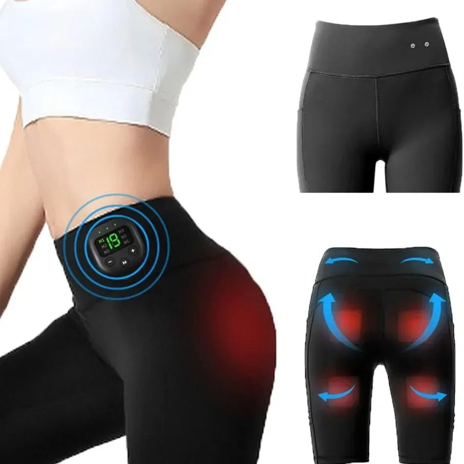 EMS Pulse Yoga Shorts – Butt Lifting, 8 Modes 19 Levels