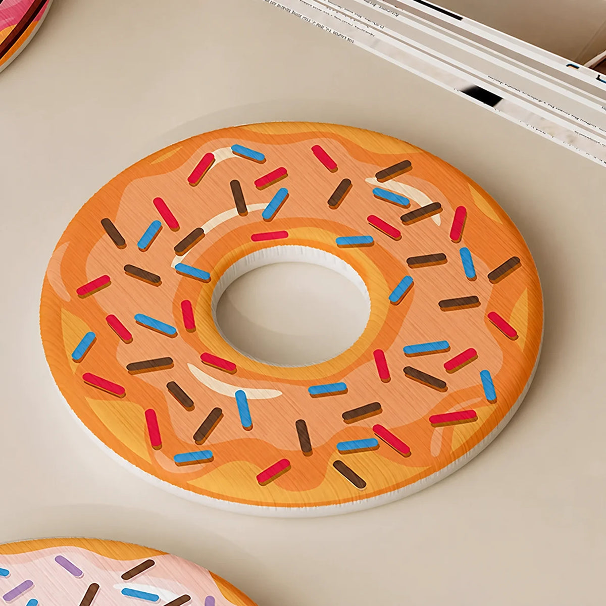 Donut Diatomite Absorbent Drink Coaster – Eco-Friendly