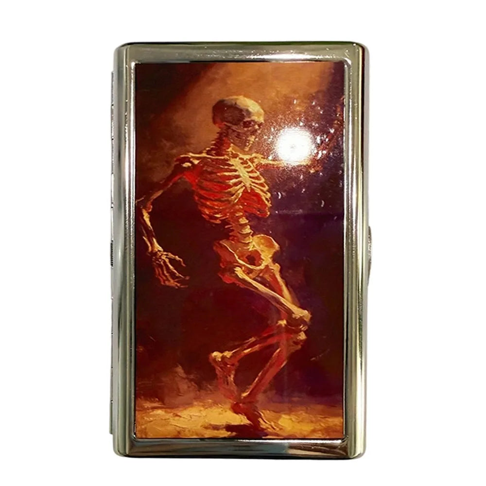 Vintage Metal Card Case | Multi-Function Business Card Holder