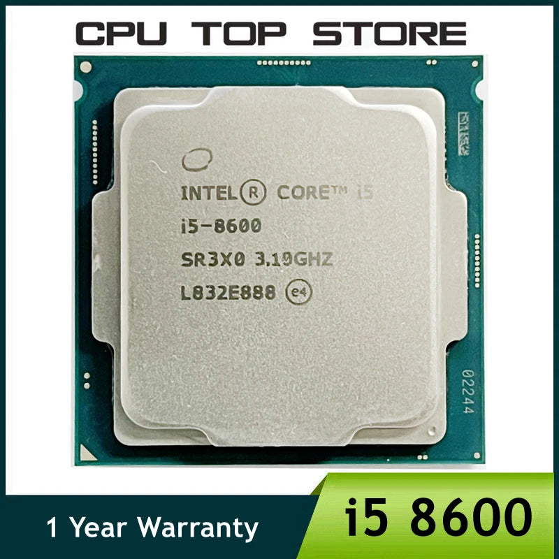 Intel Core i5-8600 3.1GHz 6-Core LGA 1151 Desktop CPU