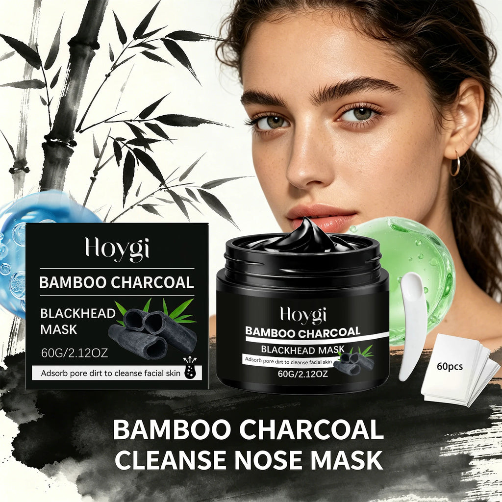 Bamboo Charcoal Blackhead Peel-Off Mask – Deep Pore Cleanse
