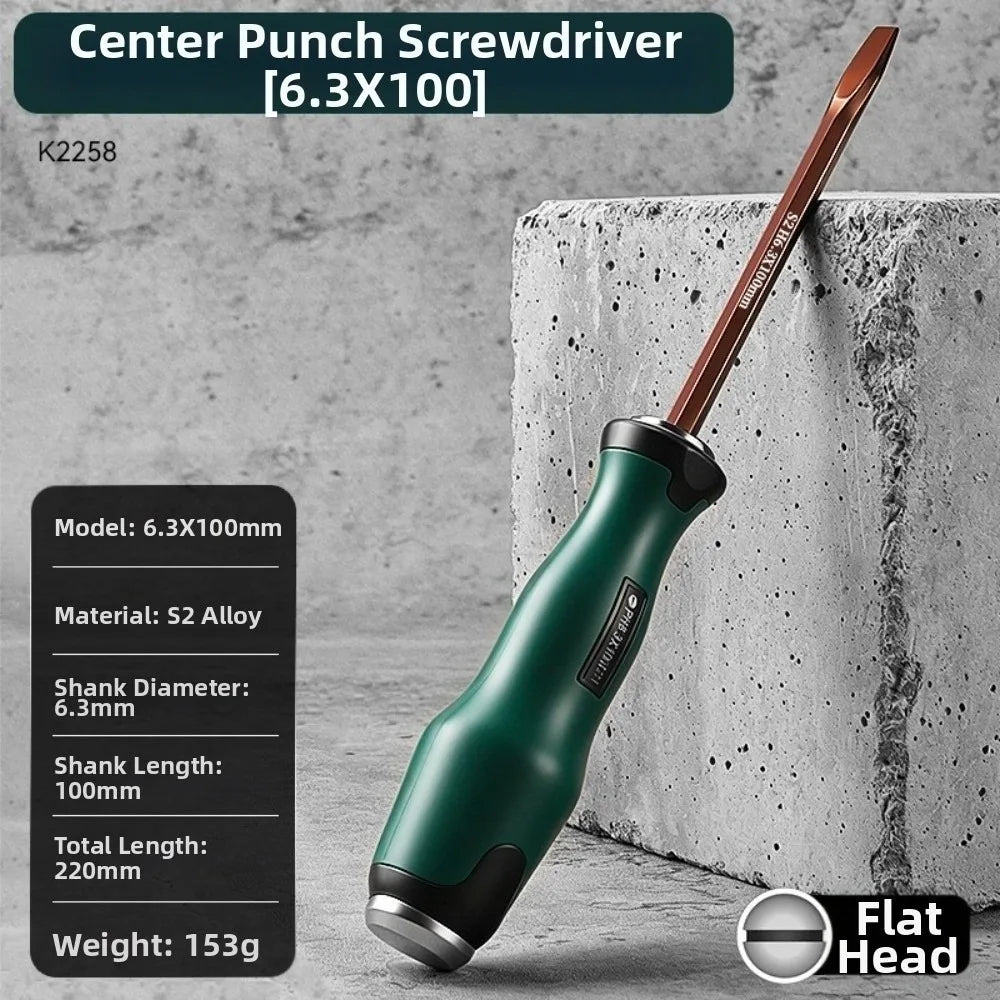 S2 Alloy Steel Magnetic Screwdriver – Phillips & Slotted