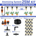 60W Self-Priming Pump Misting Cooling System | 1/4" Nozzle