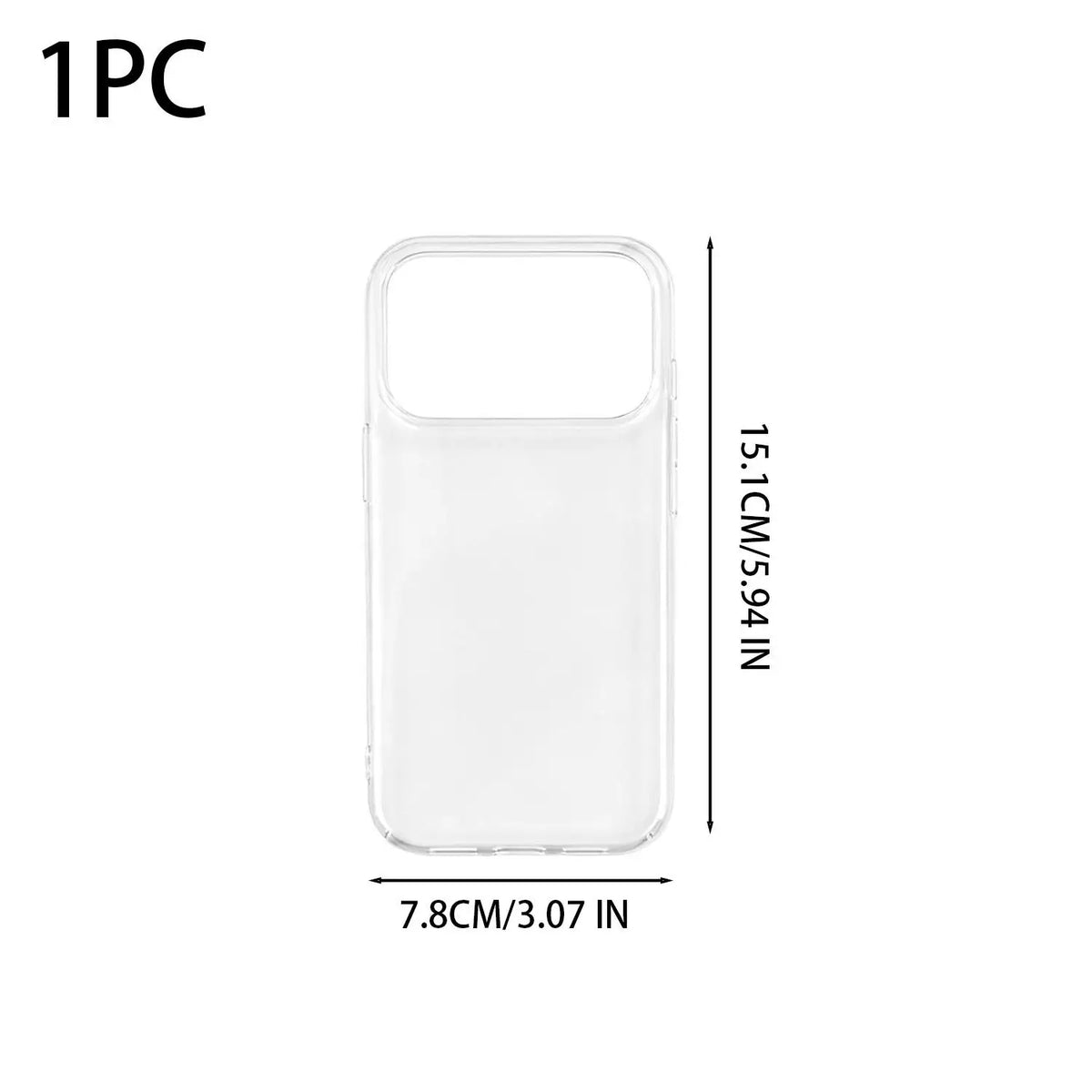 Clear PC Case for iPhone 18 / 18 Pro / Pro Max / Ultra