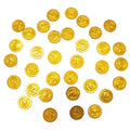 50-Pack Plastic Pirate Gold Coins – Party & Halloween Decor