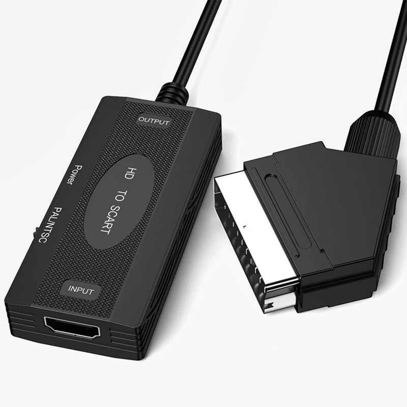 HDMI to SCART Converter Adapter – 1080P HD Video Output