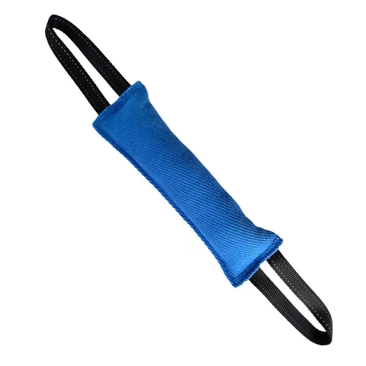 Dog Tug Toy Double Handles – Durable Linen Bite Pillow