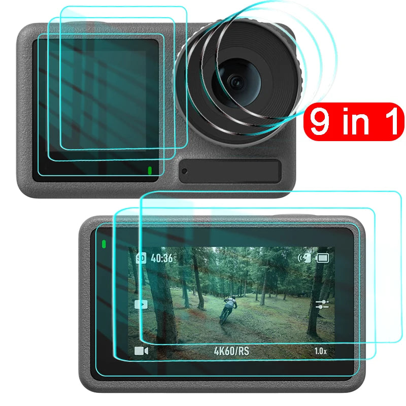 Tempered Glass Screen Protector for DJI OSMO Action 3 & 4