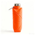 Collapsible Silicone Water Bottle with Carabiner | 750ml