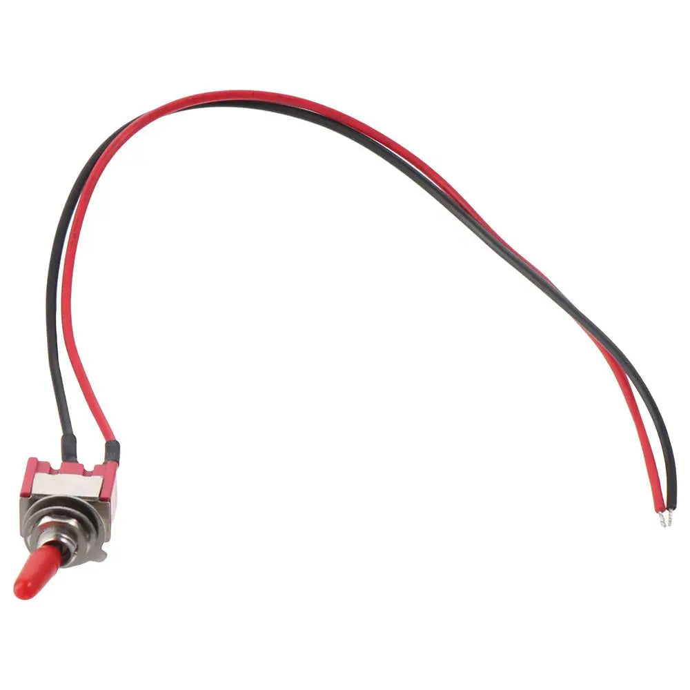 SPST Mini Toggle Switch MTS-101 Pre-Soldered Wires | 1 or 8 Pcs