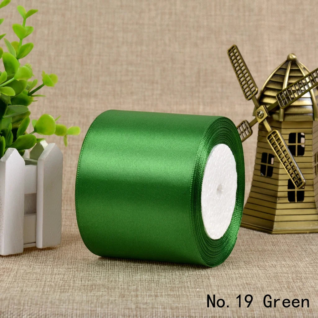 8cm Wide Satin Ribbon – Gift Wrapping & Wedding Décor