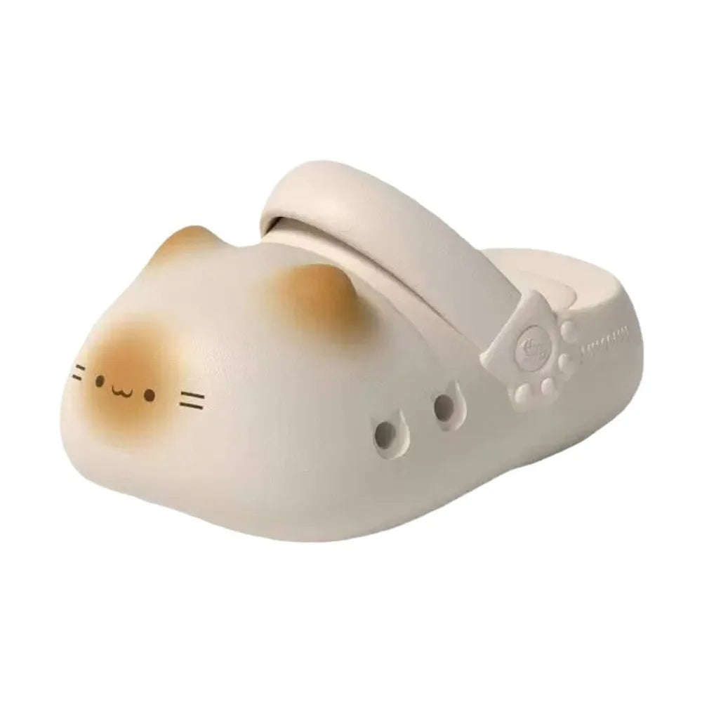 Women's Cat Paw Waterproof Anti-Slip Indoor Slippers