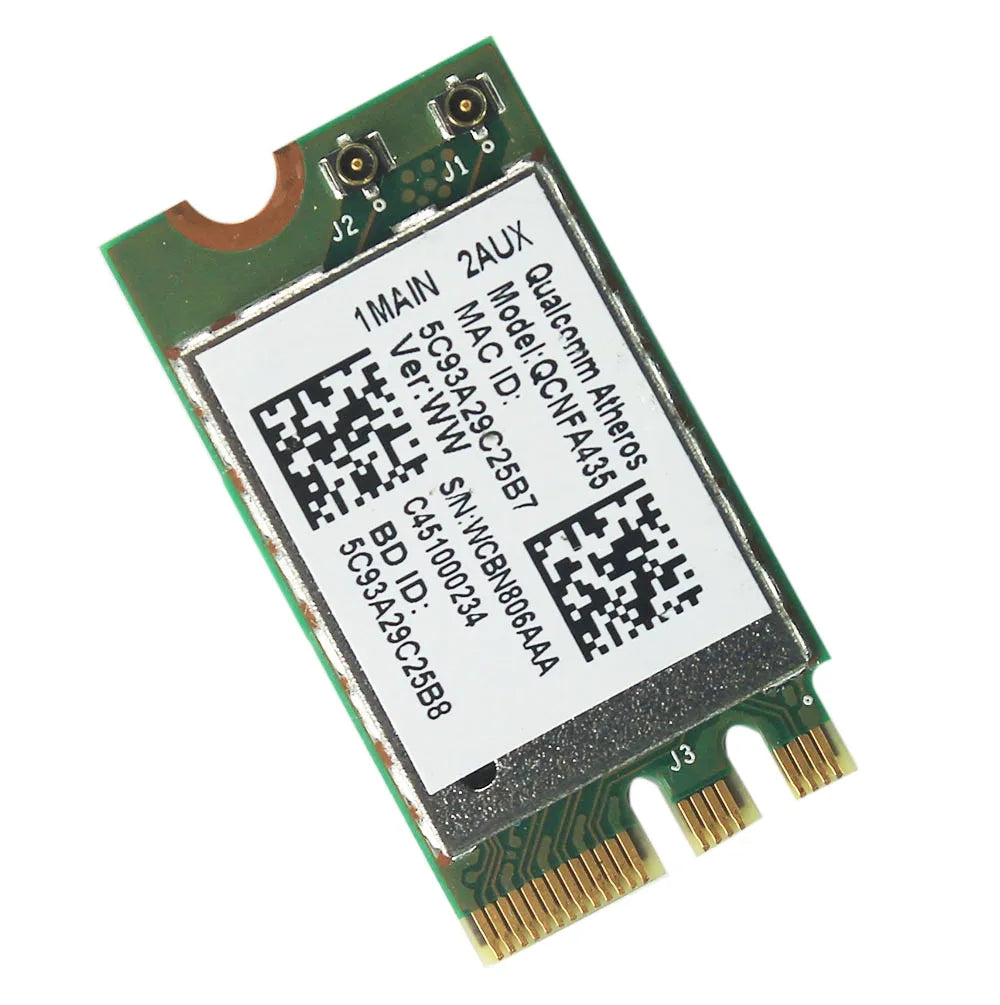 QCNFA435 QCA9377 Dual-Band NGFF M.2 WiFi & Bluetooth Card