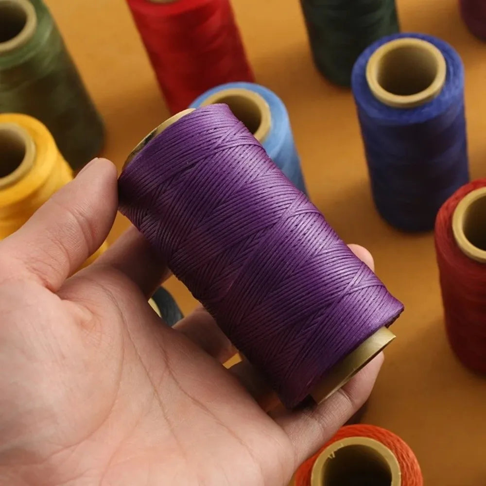 Waxed Cotton Cord Thread 0.8mm 260M | Leather & DIY Crafts