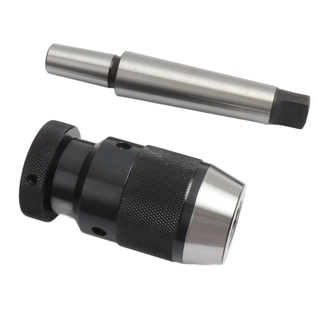 Keyless Drill Chuck 0–16mm 45# Steel + MT3-B18 Taper Arbor