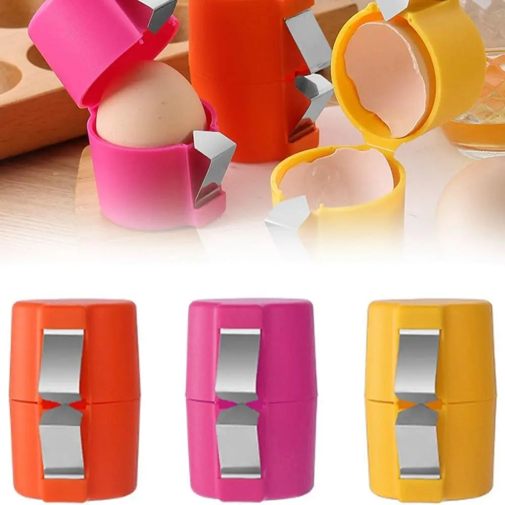 Stainless Steel Egg Shell Opener & Cracker | Kitchen Tool