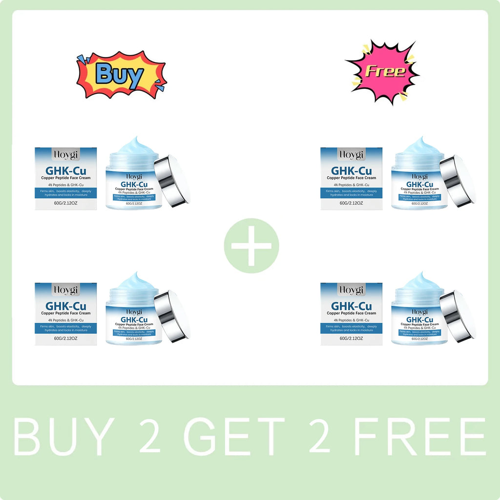 4% GHK-Cu Copper Peptide Face Cream – Firming & Hydrating