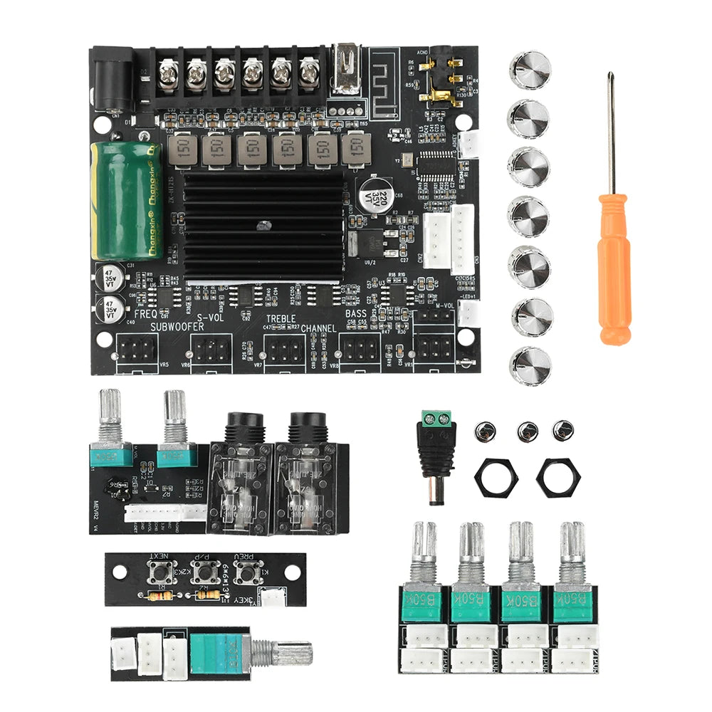 2.1-Ch Bluetooth Amplifier Board 200W TPA3116D2 MT21S
