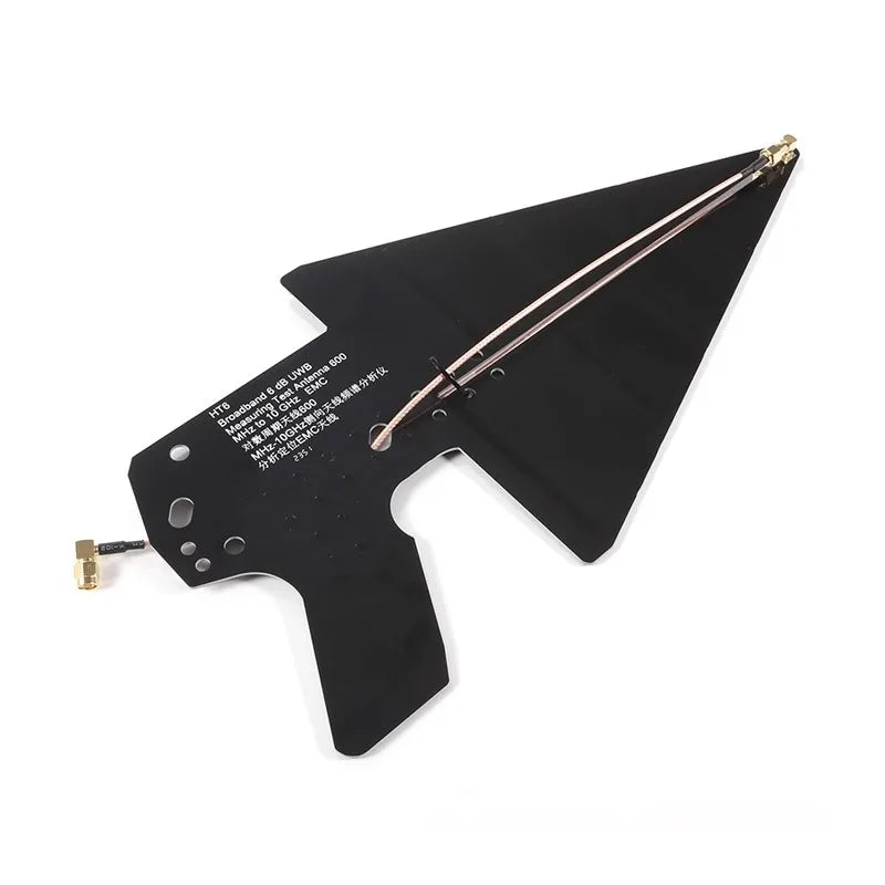 0.6–10GHz Log-Periodic Broadband Directional EMC Antenna