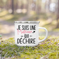 Merci Super Maîtresse Enamel Mug | Best Teacher Gift Cup