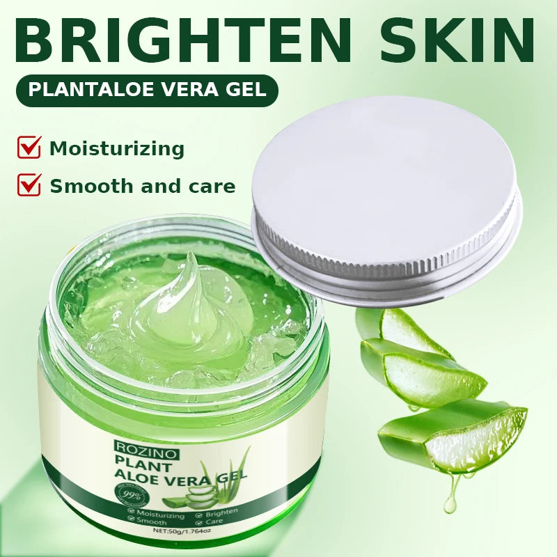 ROZINO Aloe Vera Gel 50g – Face, Body & Post-Sun Moisturizer