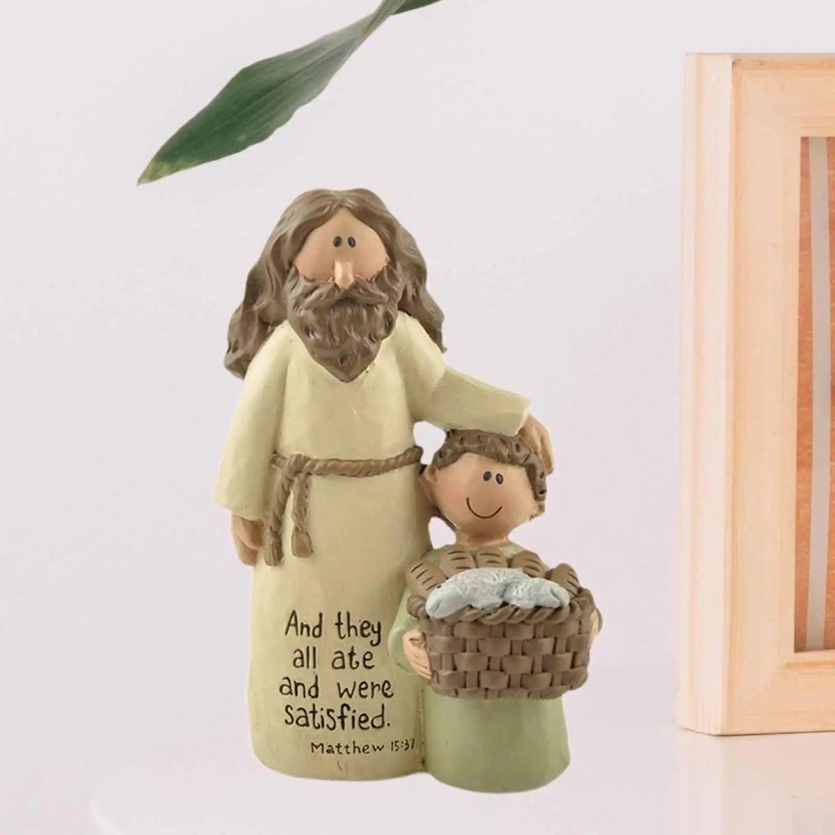 Jesus with Children Resin Figurine | Catholic Collectible Statue
