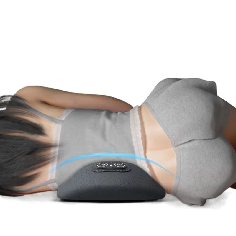 Electric Heating Massage Lumbar Pillow | Memory Foam Pad