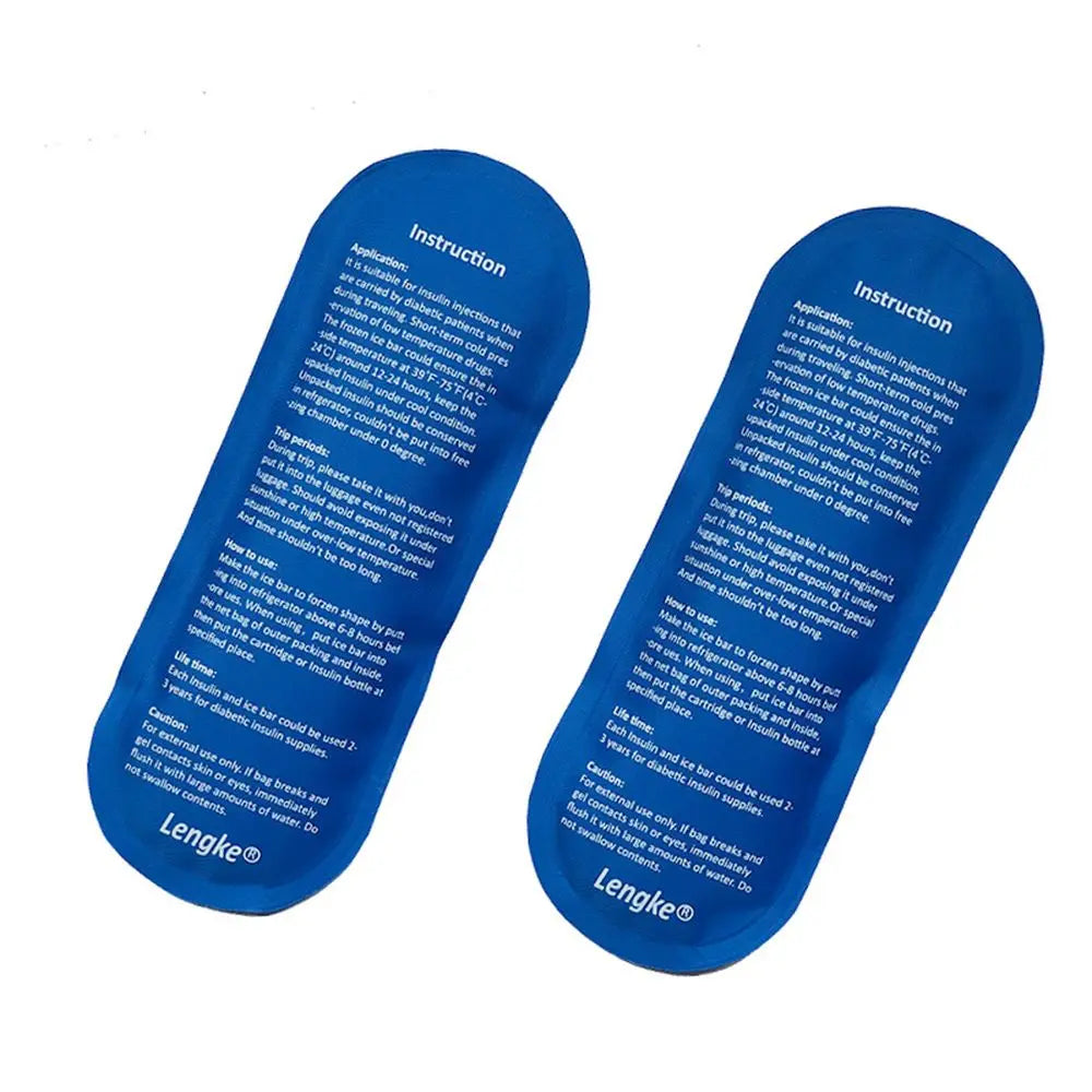 Thermal Gel Ice Pack – Insulated Medication Cooler Travel Case