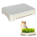 Hydroponic Cat Grass Seeding Tray – Reusable 3-Layer Planter