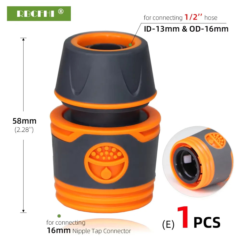 1/2" & 3/4" Garden Hose Quick Connectors – 13 Types