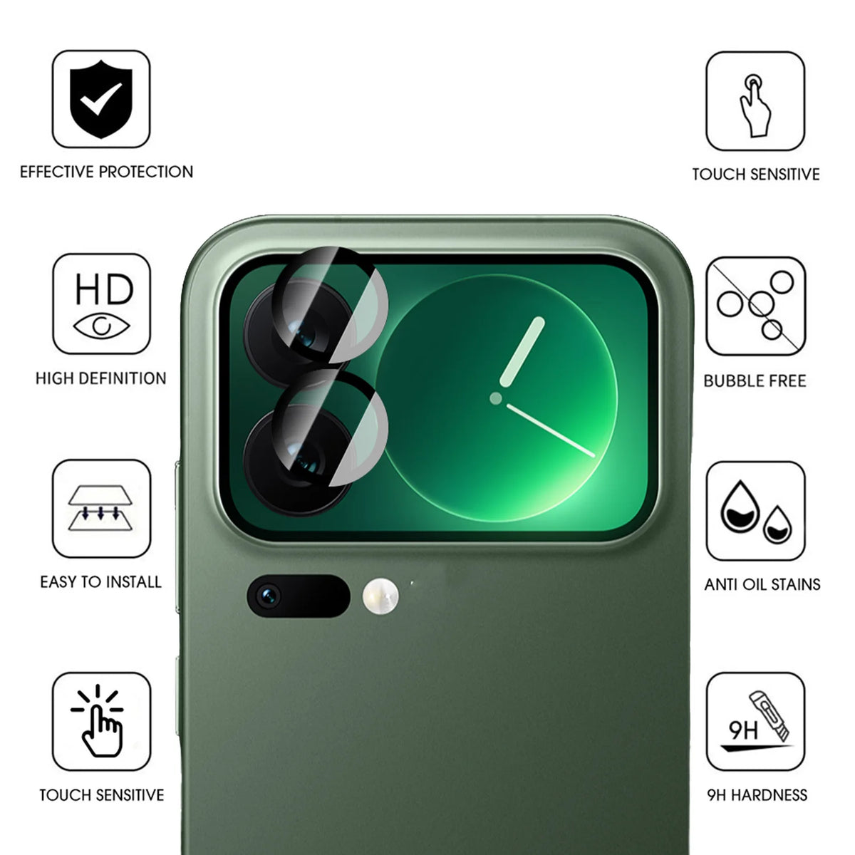 Tempered Glass Camera Lens Protector – Xiaomi Mi 17 Series