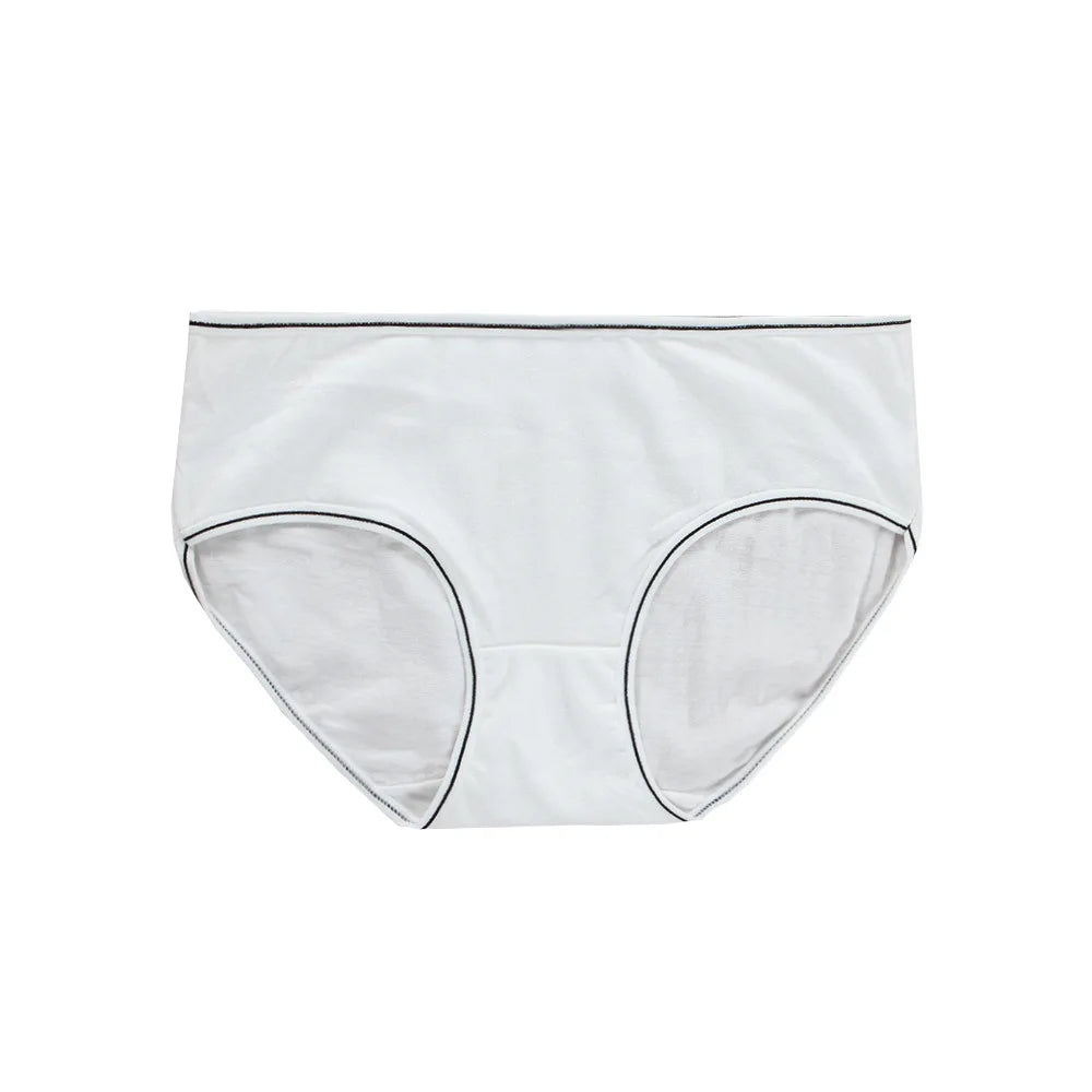 Breathable Cotton Mid-Rise Panties for Girls Ages 7–13