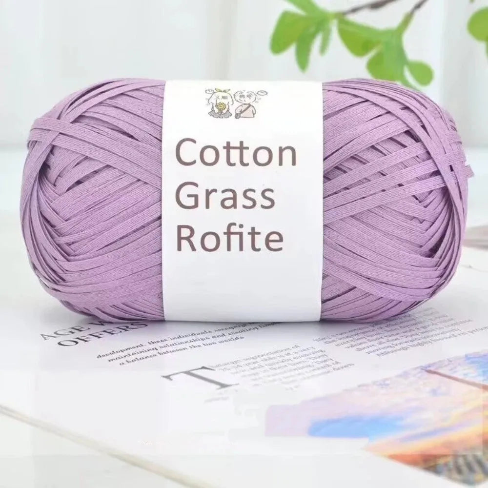 Multicolour Raffia Yarn – DIY Crochet, Knitting & Gift Wrap