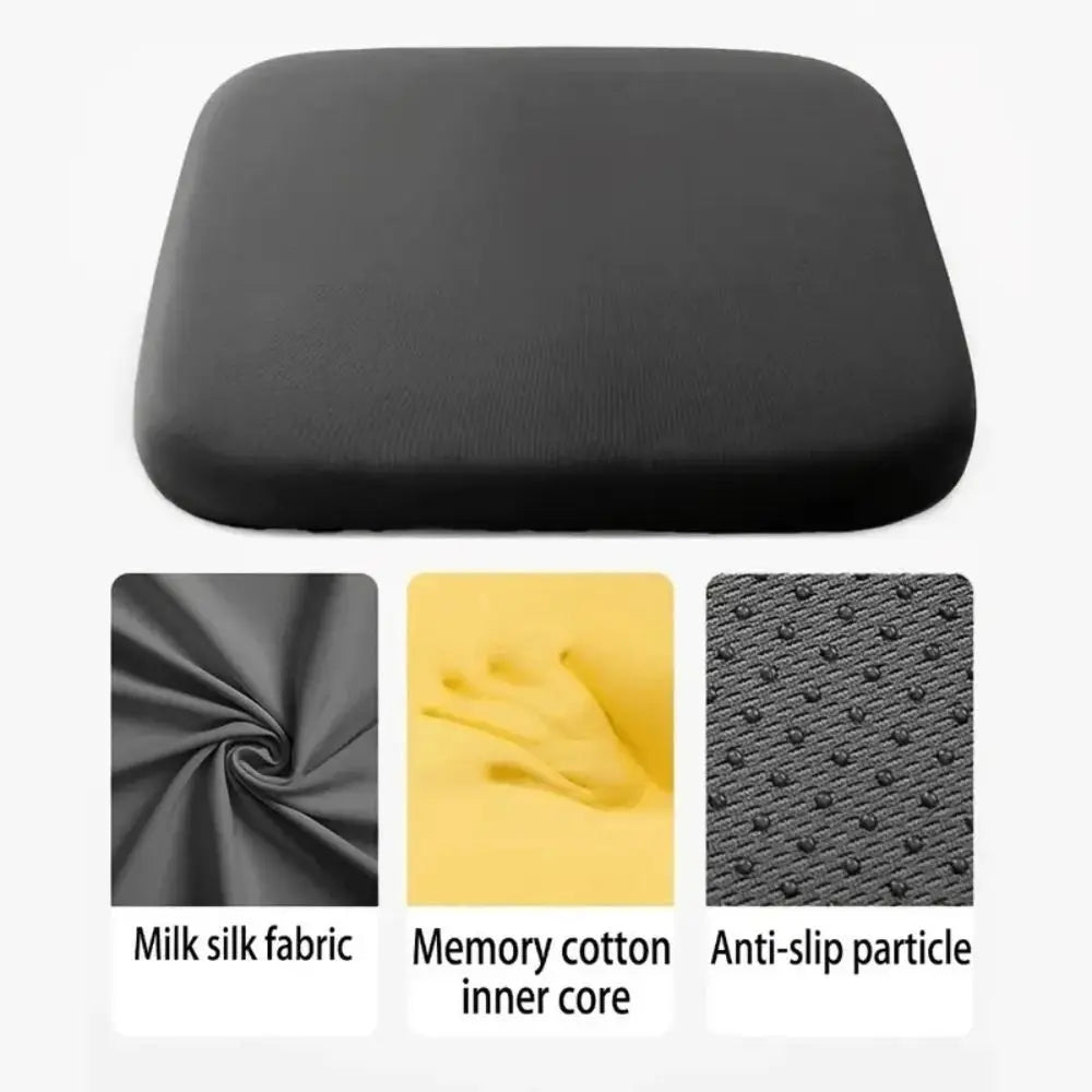 Memory Foam Seat Cushion | Breathable Anti-Slip Chair Pad