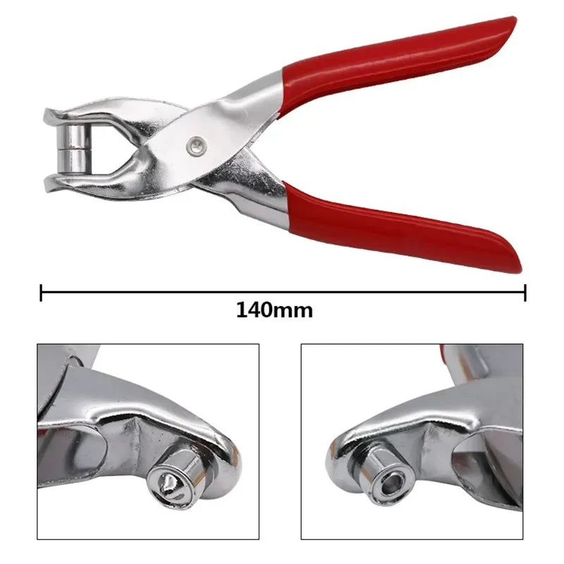 Grommet Eyelet Setting Plier & 100 Grommets – 4.5mm Tool