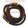4m Plasma Torch Cable HuanYuan Connector – CNC LGK200 LGK300