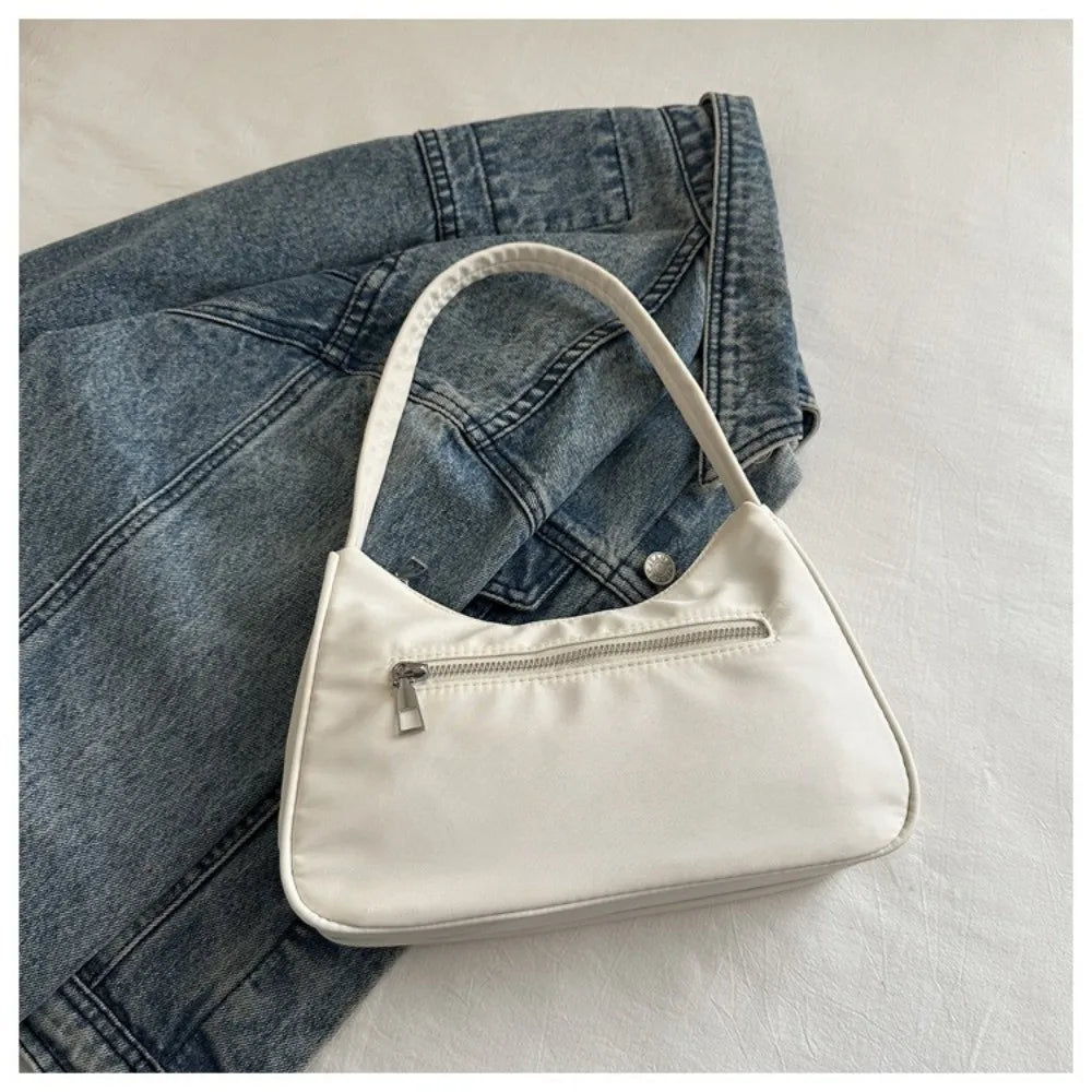Women's Nylon Shoulder Bag – Large Capacity Casual Hobo Purse