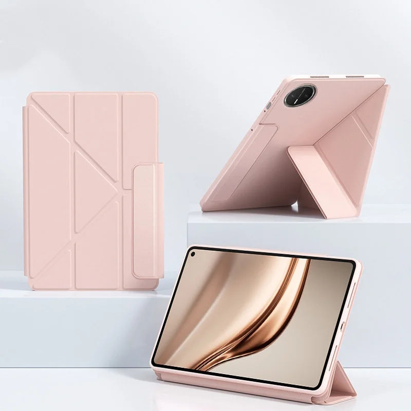Huawei MatePad Mini 8.8 Magnetic PU Leather Flip Stand Case