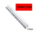 2-Pack Full Extension Ball Bearing Drawer Slides 8"–17" | 100LB