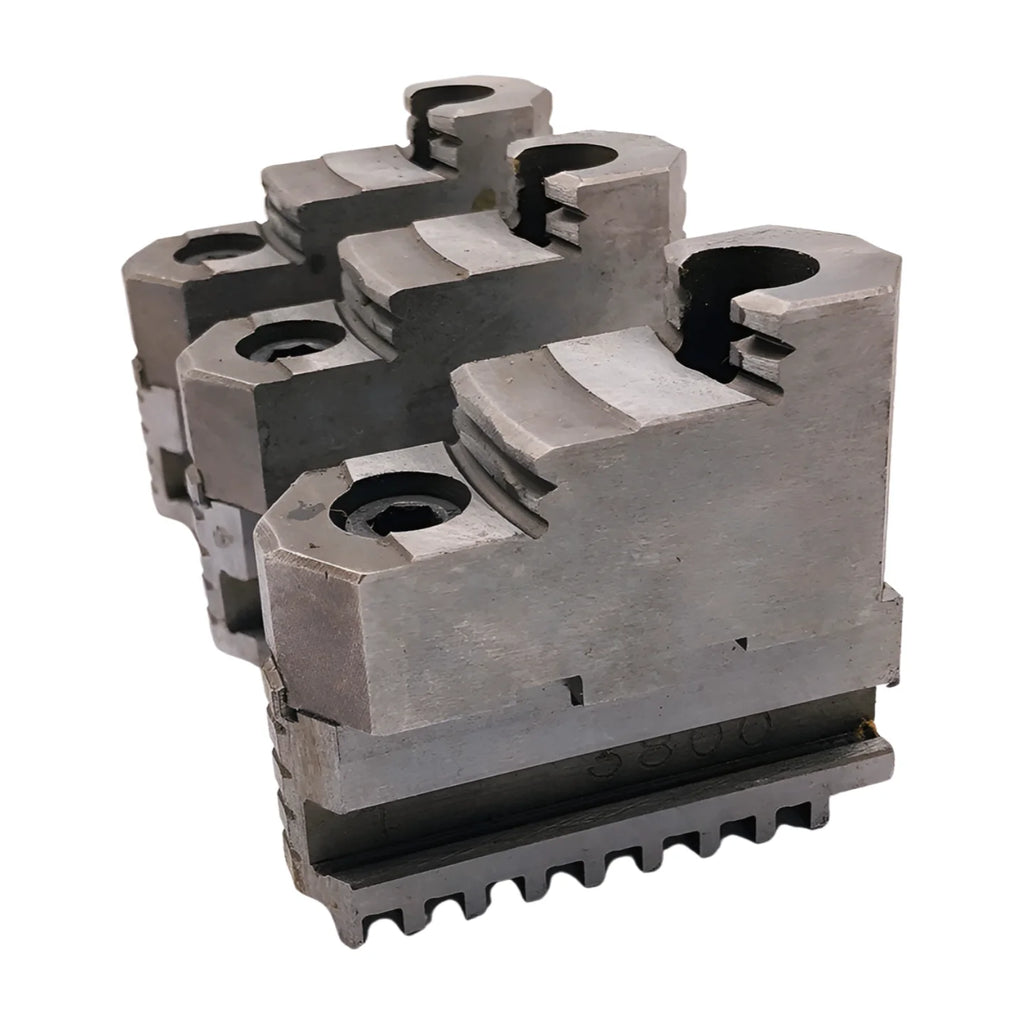 JINSLU 9-Tooth 8" Two-Piece Jaws for K11-200 Lathe Chuck
