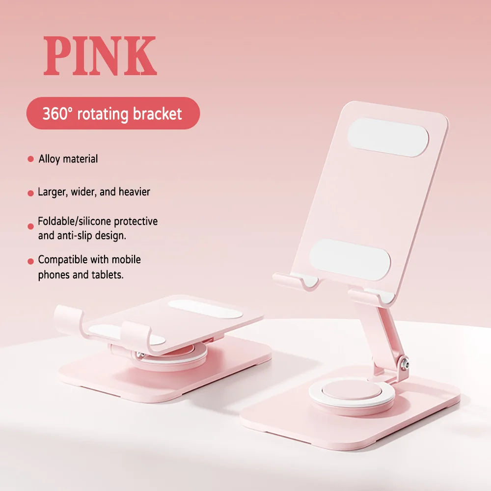 360° Rotatable Foldable Phone & Tablet Stand | Universal