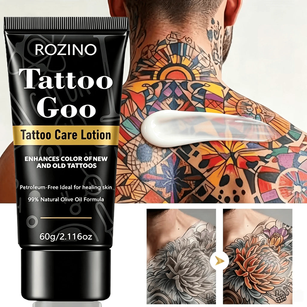 ROZINO Tattoo Aftercare Cream – Olive Oil Moisturizer 60g